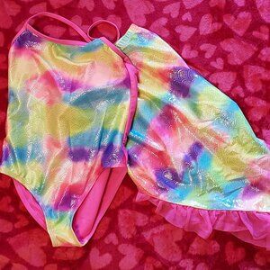 Mermaid bathing suit size 7/8